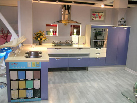 时尚靓丽的厨房空间zlck00307