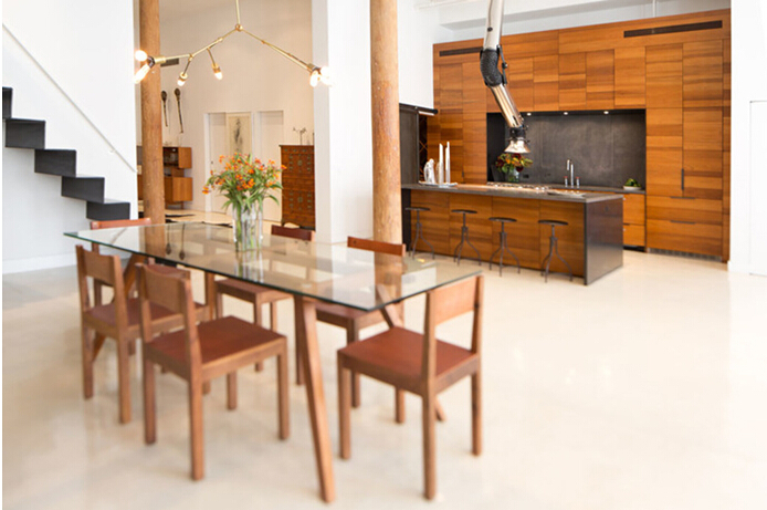 自然朴实简洁耐用的loft工业风格的室内设计
