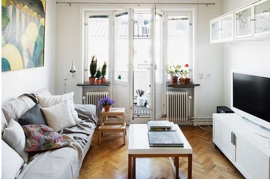 瑞典单身现代公寓设计02